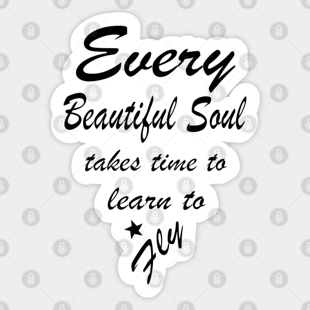 Inspiring Motivational Beautiful Flying Quotes Sticker by PlanetMonkey